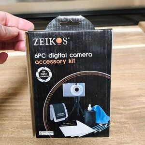 Zeikos 6PC Digital Camera Accessory Kit Cleaning Maintenance Set New